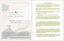 Load image into Gallery viewer, Wedding Planner cancel contract example text