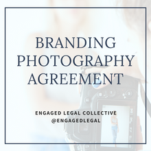 Load image into Gallery viewer, Branding Photography Contract Template