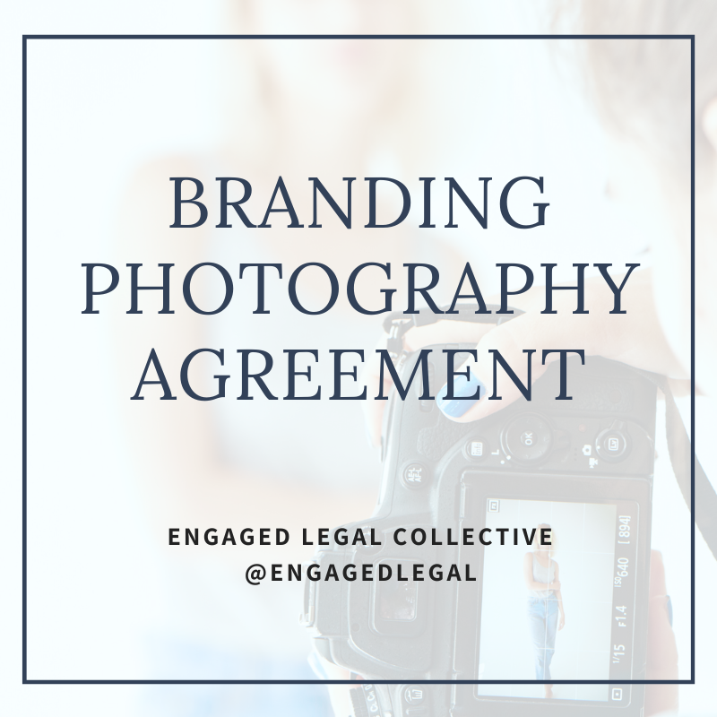 Branding Photography Contract Template