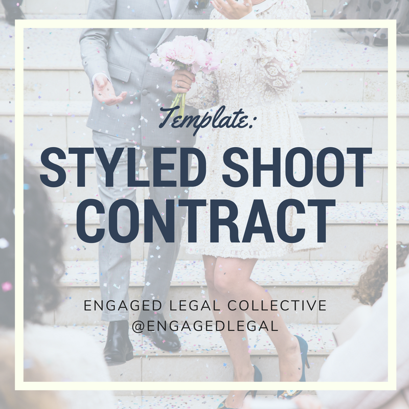 Styled Shoot Contract