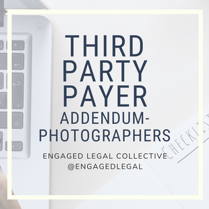 Third Party Payer Addendum - for Photographers