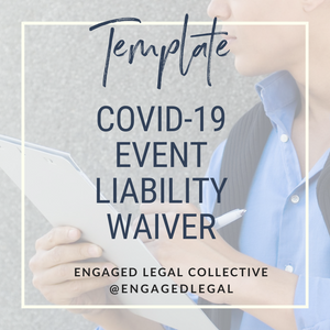 COVID Liability Waiver