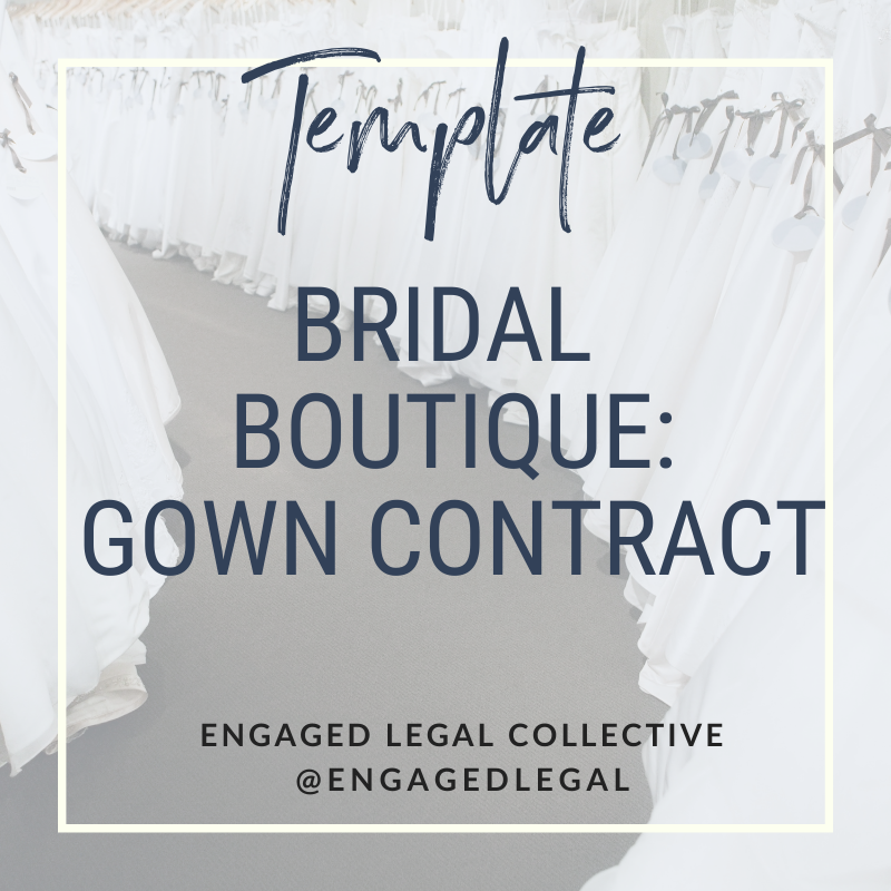 Bridal Store Contract