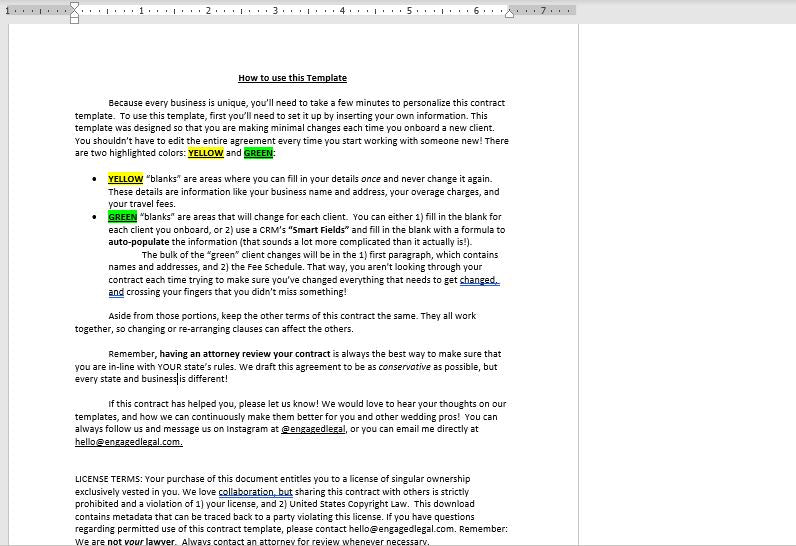 Photobooth Contract
