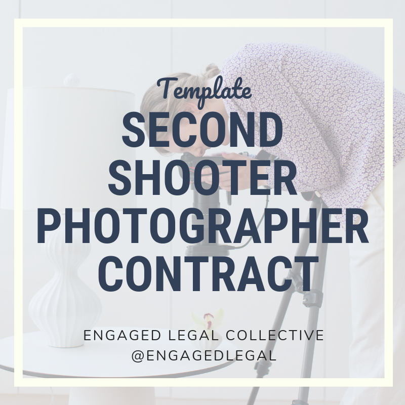 Second Shooter Contract